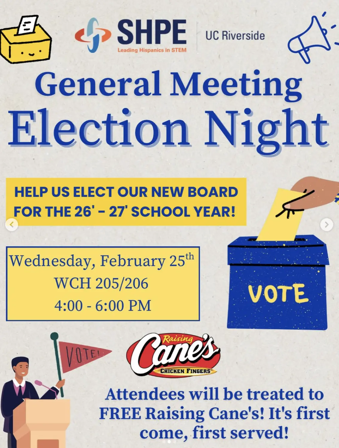 Election Night Flyer