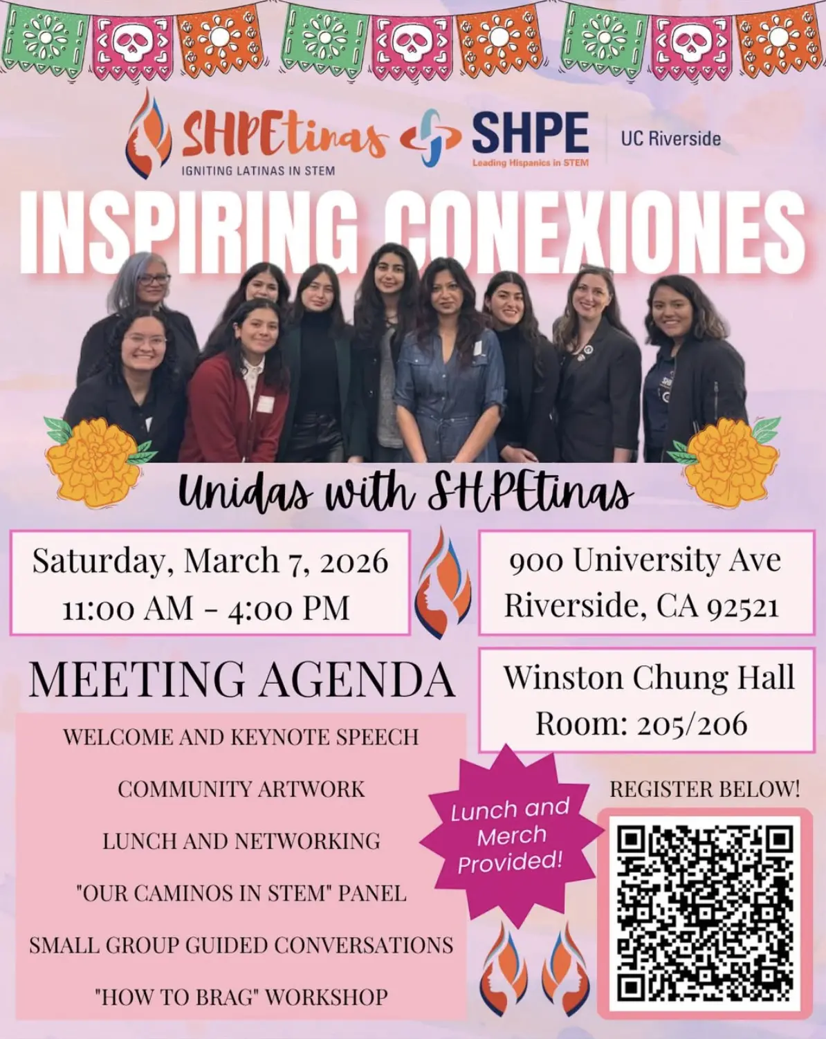 Inspiring Conexiones Flyer